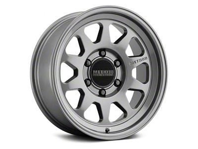 Method Race Wheels MR316 Gloss Titanium 6-Lug Wheel; 17x8; 25mm Offset (07-13 Silverado 1500)