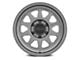 Method Race Wheels MR316 Gloss Titanium 6-Lug Wheel; 17x8.5; 0mm Offset (07-13 Silverado 1500)