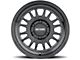 Method Race Wheels MR318 Gloss Black 6-Lug Wheel; 17x8.5; 0mm Offset (07-13 Silverado 1500)