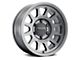 Method Race Wheels MR703 Bead Grip Gloss Titanium 6-Lug Wheel; 17x8.5; 0mm Offset (07-13 Silverado 1500)