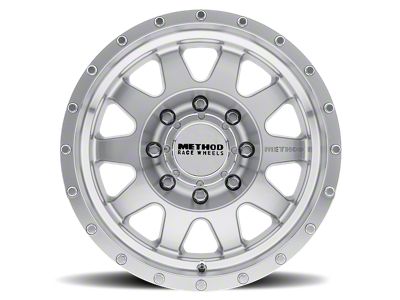 Method Race Wheels MR301 The Standard Machined 8-Lug Wheel; 18x9; 18mm Offset (11-14 Silverado 2500 HD)