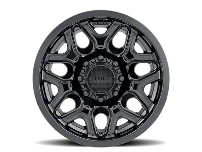 Method Race Wheels MR322 Gloss Black 8-Lug Wheel; 18x9; 18mm Offset (11-14 Silverado 3500 HD SRW)