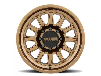 Method Race Wheels MR323 Gloss Bronze 8-Lug Wheel; 20x9; 12mm Offset (11-14 Silverado 3500 HD SRW)