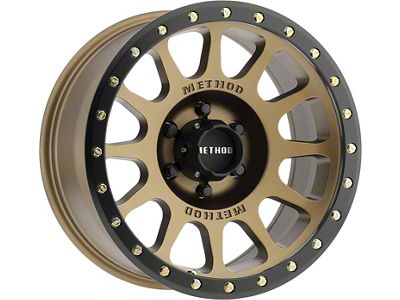 Method Race Wheels MR305 NV Bronze 6-Lug Wheel; 18x9; 18mm Offset (07-14 Tahoe)