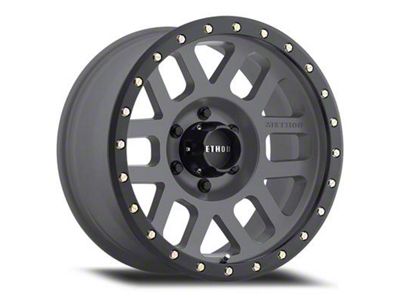 Method Race Wheels MR309 Grid Titanium 6-Lug Wheel; 18x9; 0mm Offset (07-14 Tahoe)