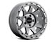 Method Race Wheels MR317 Matte Titanium 6-Lug Wheel; 18x9; 18mm Offset (07-14 Tahoe)