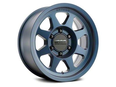 Method Race Wheels MR701 Bead Grip Bahia Blue 6-Lug Wheel; 18x9; 18mm Offset (07-14 Tahoe)