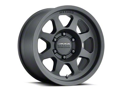 Method Race Wheels MR701 Matte Black 6-Lug Wheel; 17x9; -12mm Offset (07-14 Tahoe)