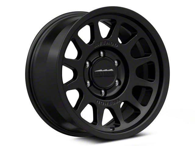 Method Race Wheels MR703 Matte Black 6-Lug Wheel; 17x8.5; 0mm Offset (07-14 Tahoe)