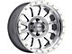 Method Race Wheels MR304 Double Standard Machined 6-Lug Wheel; 17x8.5; 0mm Offset (07-14 Yukon)