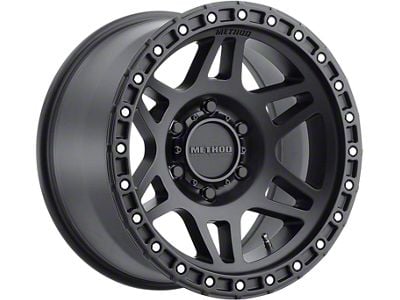 Method Race Wheels MR312 Matte Black 6-Lug Wheel; 17x9; -12mm Offset (07-14 Yukon)