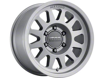 Method Race Wheels MR704 Matte Titanium 6-Lug Wheel; 17x8.5; 0mm Offset (07-14 Yukon)