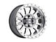 Method Race Wheels MR304 Double Standard Machined 8-Lug Wheel; 17x8.5; 0mm Offset (10-18 RAM 2500)