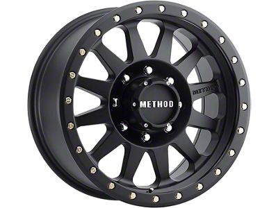 Method Race Wheels MR304 Double Standard Matte Black 8-Lug Wheel; 18x9; 18mm Offset (10-18 RAM 2500)