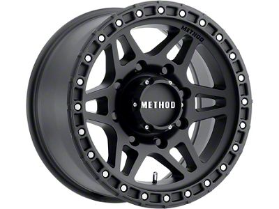 Method Race Wheels MR312 Matte Black 8-Lug Wheel; 17x8.5; 0mm Offset (10-18 RAM 2500)