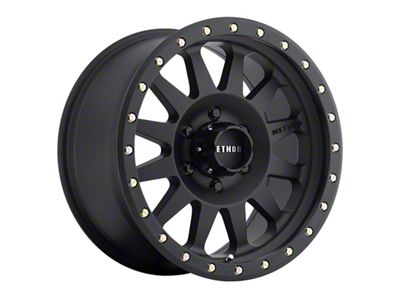 Method Race Wheels MR304 Double Standard Matte Black 8-Lug Wheel; 18x9; -12mm Offset (10-18 RAM 3500 SRW)