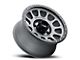 Method Race Wheels MR305 NV Titanium with Matte Black Lip 8-Lug Wheel; 17x8.5; 0mm Offset (10-18 RAM 3500 SRW)