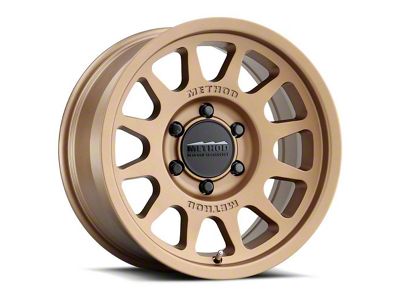 Method Race Wheels MR703 Bead Grip Bronze 8-Lug Wheel; 17x8.5; 0mm Offset (10-18 RAM 3500 SRW)