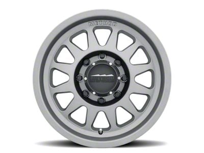 Method Race Wheels MR704 HD Bead Grip Titanium 8-Lug Wheel; 17x9; 18mm Offset (11-16 F-250 Super Duty)