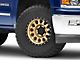 Method Race Wheels MR315 Gold 6-Lug Wheel; 17x8.5; 0mm Offset (14-18 Silverado 1500)