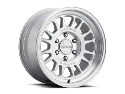 Method Race Wheels MR318 Machined Clear Coat 8-Lug Wheel; 18x9; 18mm Offset (15-19 Sierra 3500 HD SRW)