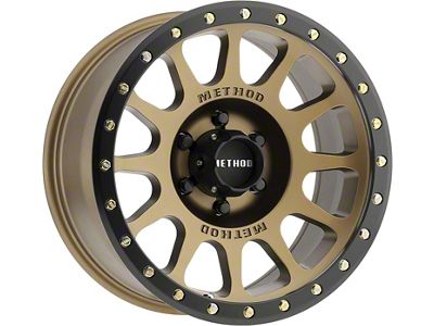 Method Race Wheels MR305 NV Bronze 6-Lug Wheel; 18x9; 18mm Offset (15-20 Tahoe)