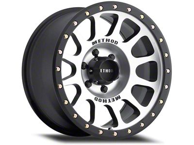 Method Race Wheels MR305 NV Matte Black Machined 6-Lug Wheel; 18x9; -12mm Offset (15-20 Tahoe)