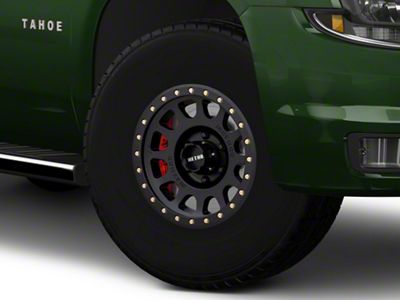 Method Race Wheels MR305 NV Matte Black 6-Lug Wheel; 16x8; 0mm Offset (15-20 Tahoe)