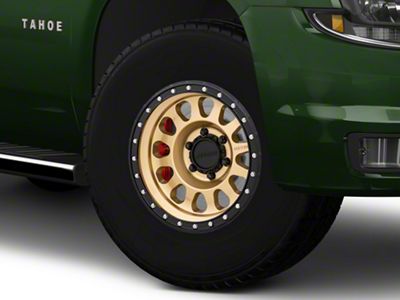 Method Race Wheels MR315 Gold 6-Lug Wheel; 17x8.5; 0mm Offset (15-20 Tahoe)