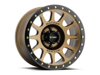 Method Race Wheels MR305 NV Bronze 6-Lug Wheel; 17x8.5; 0mm Offset (15-20 Yukon)