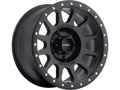 Method Race Wheels MR305 NV Matte Black 6-Lug Wheel; 18x9; -12mm Offset (15-20 Yukon)