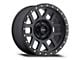 Method Race Wheels MR309 Grid Matte Black 6-Lug Wheel; 17x8.5; 0mm Offset (99-06 Sierra 1500)