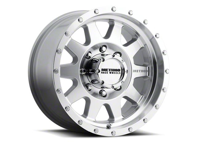 Method Race Wheels MR301 The Standard Machined 8-Lug Wheel; 20x9; 18mm Offset (11-16 F-350 Super Duty SRW)