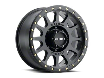 Method Race Wheels MR305 NV HD Matte Black 8-Lug Wheel; 17x8.5; 0mm Offset (11-16 F-350 Super Duty SRW)