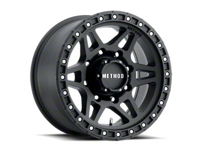 Method Race Wheels MR312 Matte Black 8-Lug Wheel; 17x8.5; 0mm Offset (11-16 F-350 Super Duty SRW)