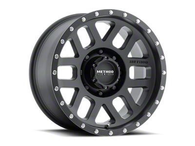 Method Race Wheels MR306 Mesh Matte Black 8-Lug Wheel; 18x9; -12mm Offset (11-16 F-250 Super Duty)