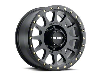 Method Race Wheels MR305 NV HD Matte Black 8-Lug Wheel; 17x8.5; 0mm Offset (23-24 F-350 Super Duty SRW)