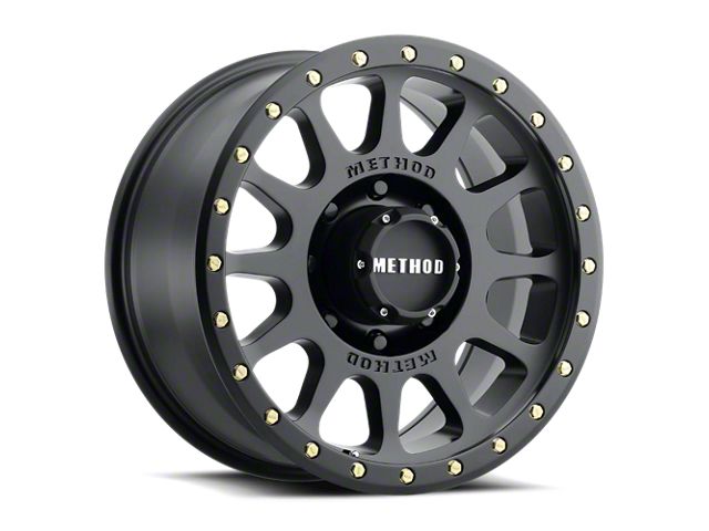 Method Race Wheels MR305 NV HD Matte Black 8-Lug Wheel; 18x9; 18mm Offset (23-24 F-350 Super Duty SRW)