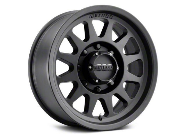 Method Race Wheels MR704 HD Bead Grip Matte Black 8-Lug Wheel; 17x9; 18mm Offset (23-24 F-350 Super Duty SRW)