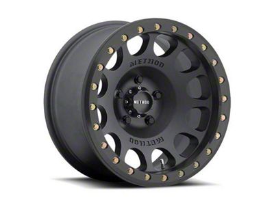 Method Race Wheels MR105 Beadlock Matte Black 6-Lug Wheel; 17x8.5; 0mm Offset (2024 Ranger)