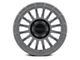Method Race Wheels MR314 Gloss Titanium 6-Lug Wheel; 17x7.5; 25mm Offset (2024 Ranger)