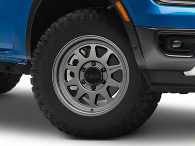 Method Race Wheels MR316 Gloss Titanium 6-Lug Wheel; 17x8.5; 0mm Offset (24-25 Ranger)