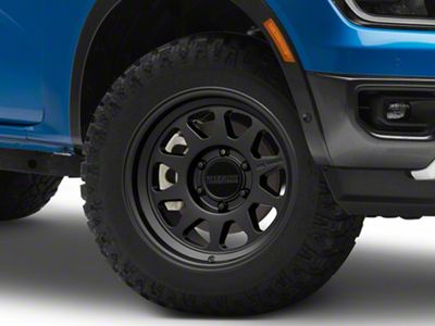 Method Race Wheels MR316 Matte Black 6-Lug Wheel; 18x9; 18mm Offset (24-25 Ranger)