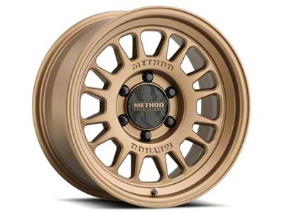 Method Race Wheels MR318 Bronze 6-Lug Wheel; 17x8.5; 25mm Offset (2024 Ranger)