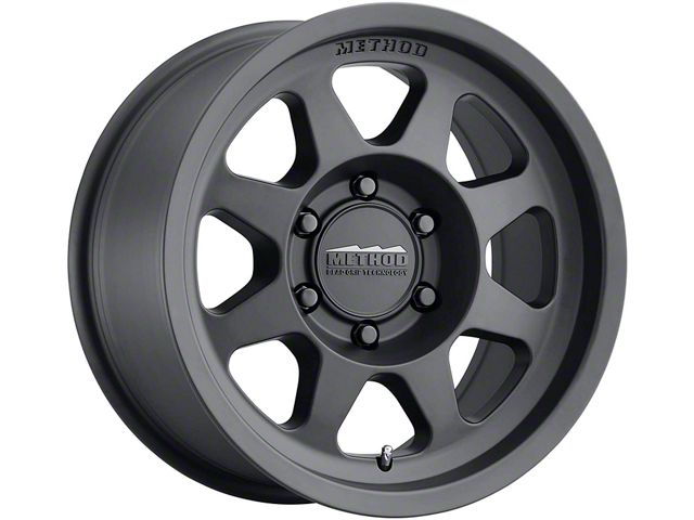Method Race Wheels MR701 Matte Black 6-Lug Wheel; 16x8; 0mm Offset (2024 Ranger)