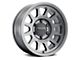 Method Race Wheels MR703 Bead Grip Gloss Titanium 6-Lug Wheel; 17x8.5; 0mm Offset (2024 Ranger)