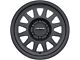 Method Race Wheels MR704 Matte Black 6-Lug Wheel; 17x8.5; 0mm Offset (2024 Ranger)