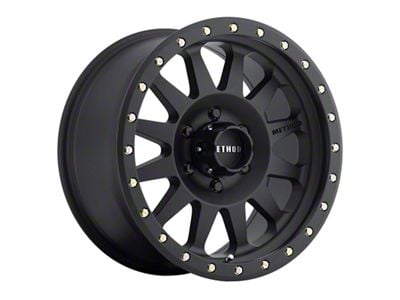 Method Race Wheels MR304 Double Standard Matte Black 8-Lug Wheel; 18x9; -12mm Offset (94-02 RAM 2500)