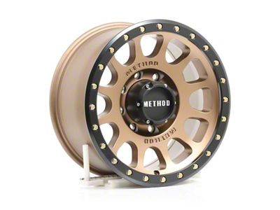 Method Race Wheels MR305 NV Bronze 8-Lug Wheel; 17x8.5; 0mm Offset (94-02 RAM 2500)