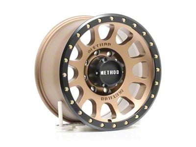 Method Race Wheels MR305 NV Bronze 8-Lug Wheel; 17x8.5; 0mm Offset (94-02 RAM 3500 SRW)